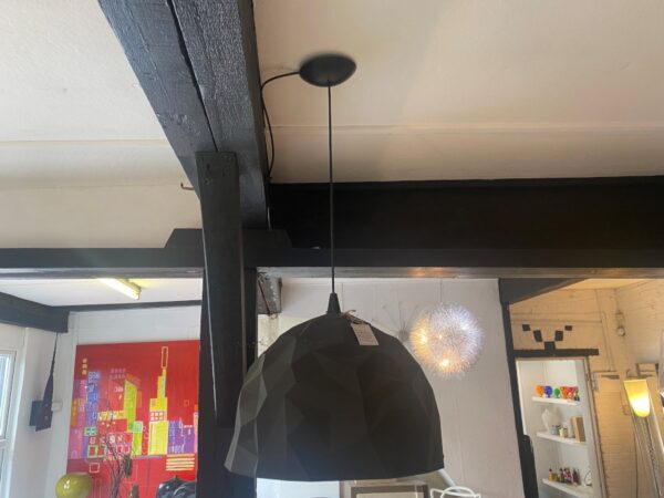 Successful Living from DIESEL with FOSCARINI Rock suspension light - Black