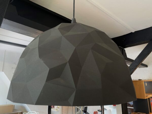 Successful Living from DIESEL with FOSCARINI Rock suspension light - Black