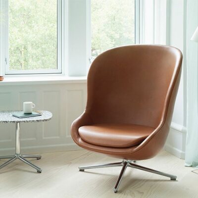 Normann Copenhagen Hyg Lounge Chair High Swivel