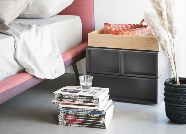 Novamobili Cube Bedside Cabinet