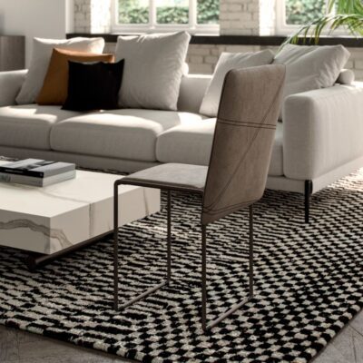 OZzio Italia Cubix Pouf Footstool with 4 Chairs