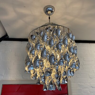 Verpan Spiral Suspension Light - Chrome