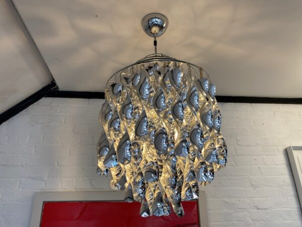 Verpan Spiral Suspension Light - Chrome