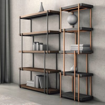 Bonaldo Rain Bookcase & Shelves 60cm