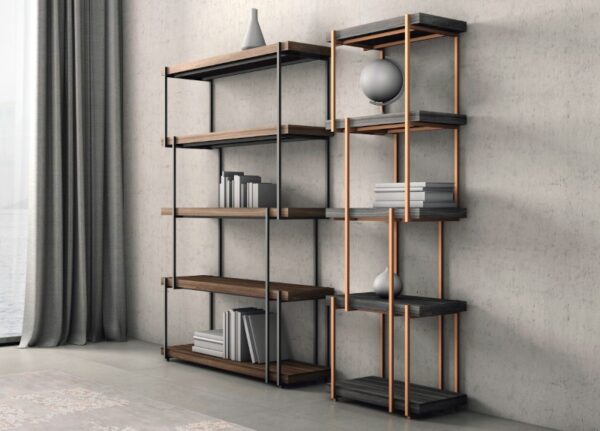 Bonaldo Rain Bookcase & Shelves 60cm