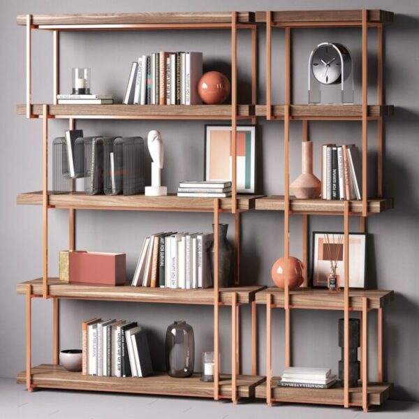 Bonaldo Rain Bookcase & Shelves 60cm