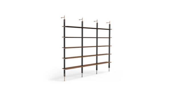 Bonaldo Roll Bookcase & Shelves Wall Fixing 1 Module