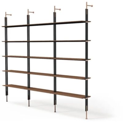 Bonaldo Roll Bookcase & Shelves Wall Fixing 1 Module