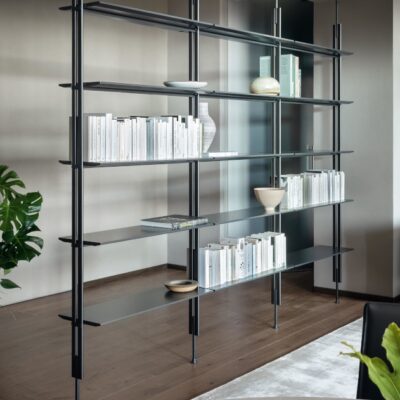 Bonaldo Roll Bookcase & Shelves Ceiling Fixing 1 Module