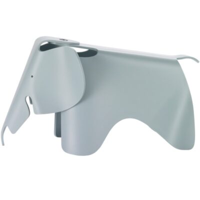 Vitra Eames Elephant Plastic Stool in Ice Grey Ex-Display