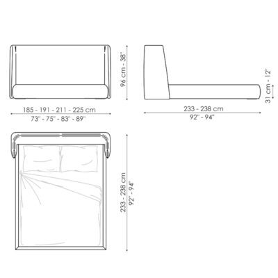 Bonaldo Basket Bed