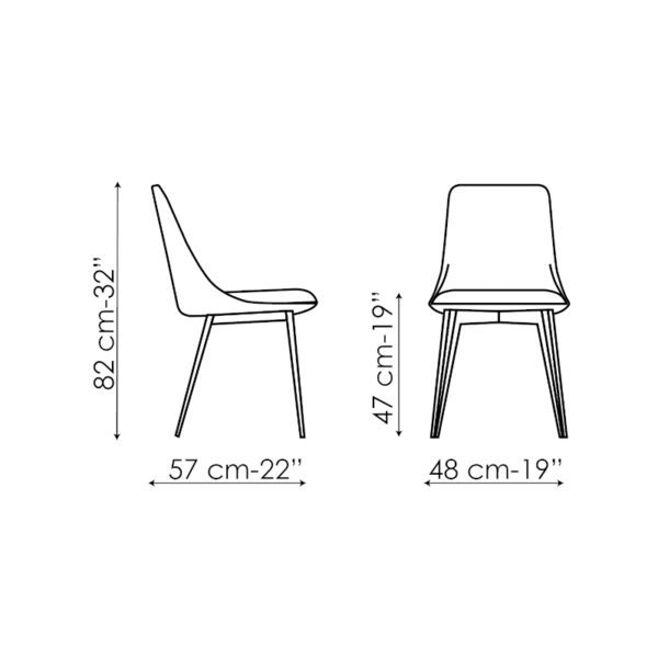 Bonaldo Itala Dining Chair-80467