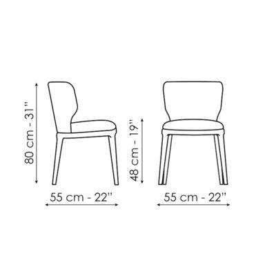 Bonaldo Joy Dining Chair