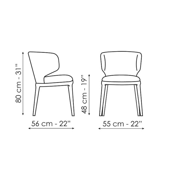 Bonaldo Joy Dining Chair