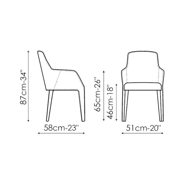 Bonaldo Lamina Dining Chair