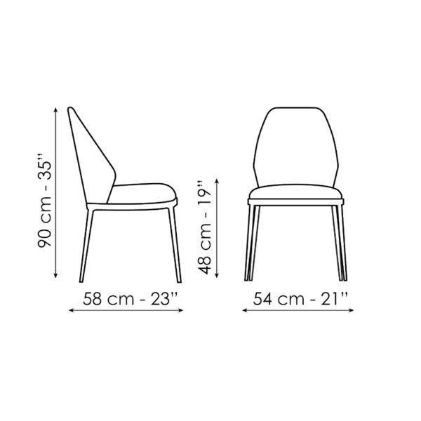 Bonaldo Mida Dining Chair