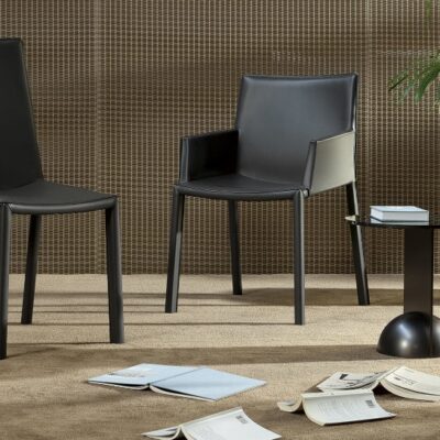 Bonaldo Mirta New, Miss Mirta New Dining Chair, Low Back