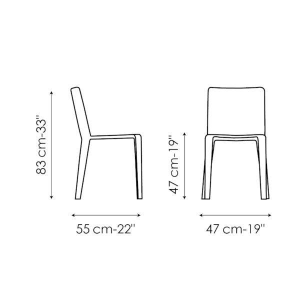 Bonaldo My Time Chair / Dining Chair