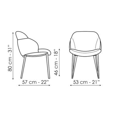 Bonaldo My Way Dining Chair