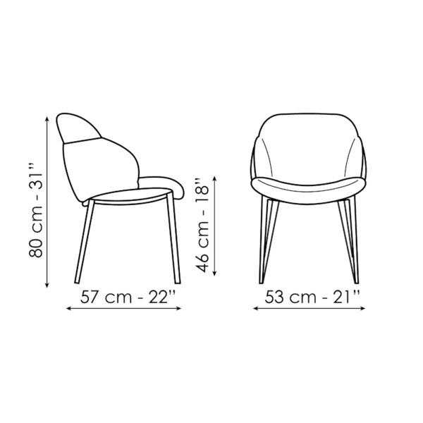 Bonaldo My Way Dining Chair