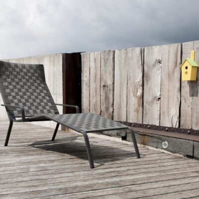 Kristalia Rest Outdoor Chaise Lounge