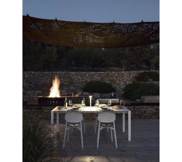 Kristalia Sushi Outdoor Fenix-NTM Extentable Table 100cm