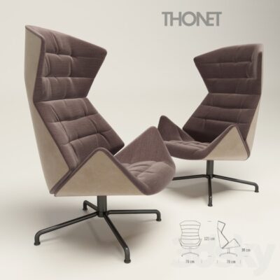 Thonet 808 Lounge Chair