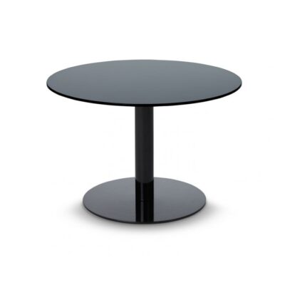 Tom Dixon Flash Side Table Circle in Black