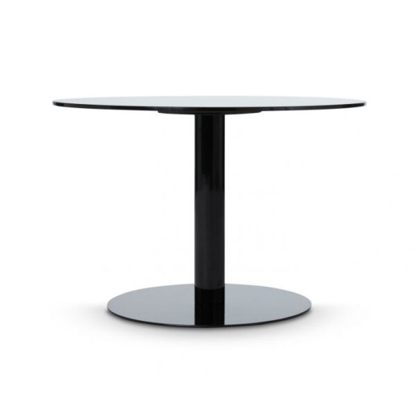 Tom Dixon Flash Side Table Circle in Black