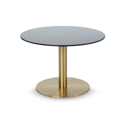 Tom Dixon Flash Side Table Circle in Brass