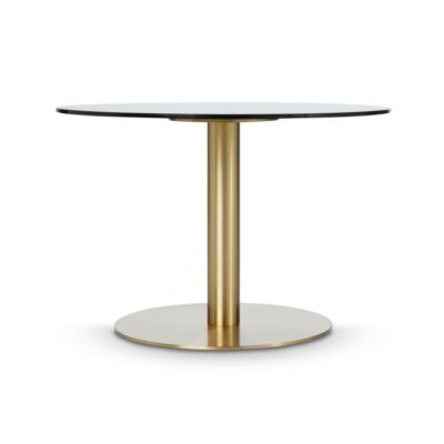 Tom Dixon Flash Side Table Circle in Brass