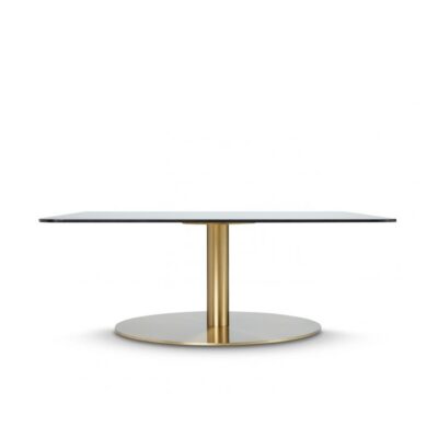 Tom Dixon Flash Coffee Table Square in Brass