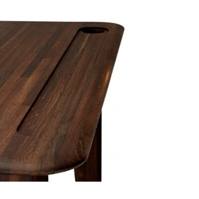 Tom Dixon Slab Small Desk in Smoked Fume Oak