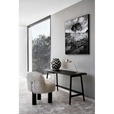 Arflex Botolo High Lounge Chair / Armchair in Fur