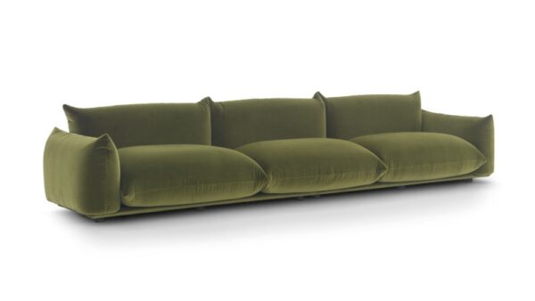 Arflex Marenco 3 Seater Sofa 354cm in Fabric or Leather