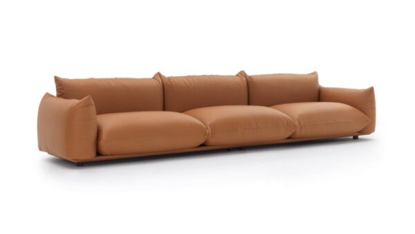 Arflex Marenco 3 Seater Sofa 354cm in Fabric or Leather