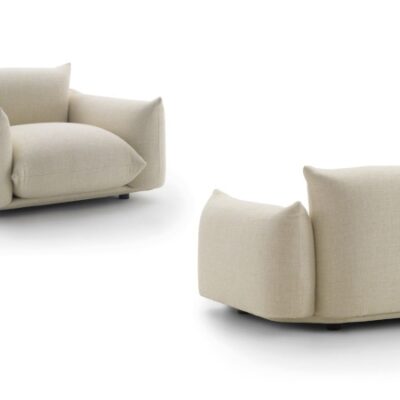 Arflex Marenco Armchair in Fabric or Leather