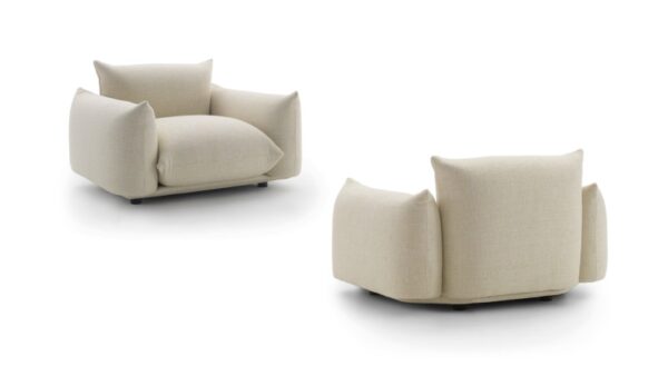 Arflex Marenco Armchair in Fabric or Leather