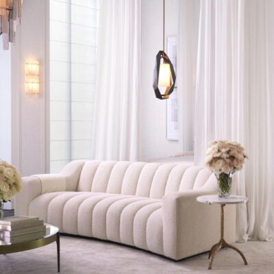 Eichholtz Kelly Sofa S in Cream or Black