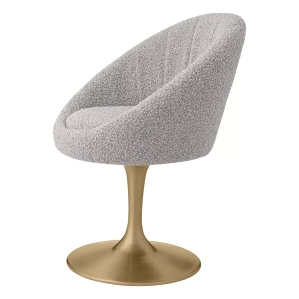 Eichholtz O'Neill Dining Chair - 116630 Boucle Grey