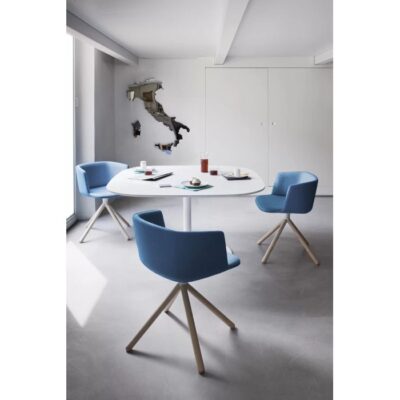 Lapalma Rondo Round Dining Table ⌀90cm Diameter in Different Colours