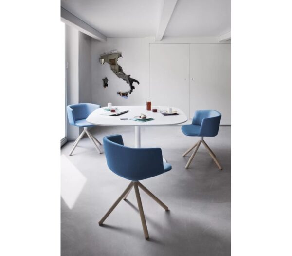 Lapalma Rondo Round Dining Table ⌀90cm Diameter in Different Colours