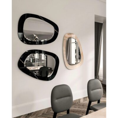 Ozzio Italia Miami Vice Marble Modern Mirror