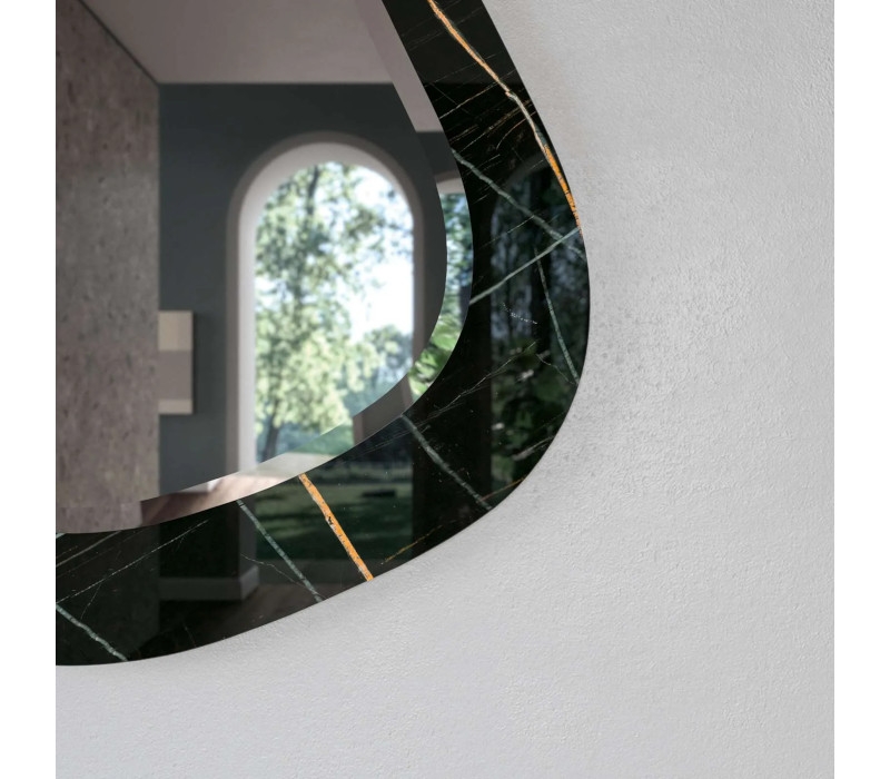 Ozzio Italia Miami Vice Marble Modern Mirror