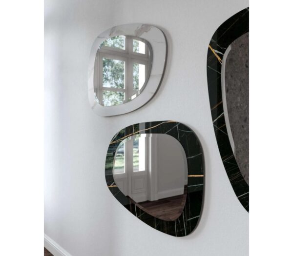 Ozzio Italia Miami Vice Marble Modern Mirror