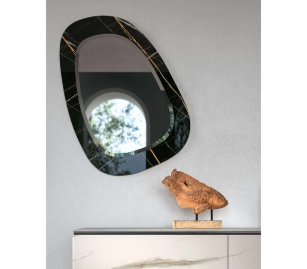 Ozzio Italia Miami Vice Marble Modern Mirror