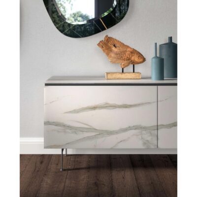 Ozzio Italia Miami Vice Marble Modern Mirror