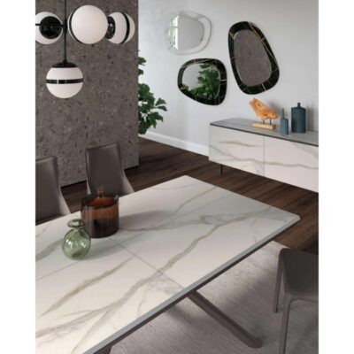 Ozzio Italia Miami Vice Marble Modern Mirror