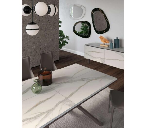 Ozzio Italia Miami Vice Marble Modern Mirror