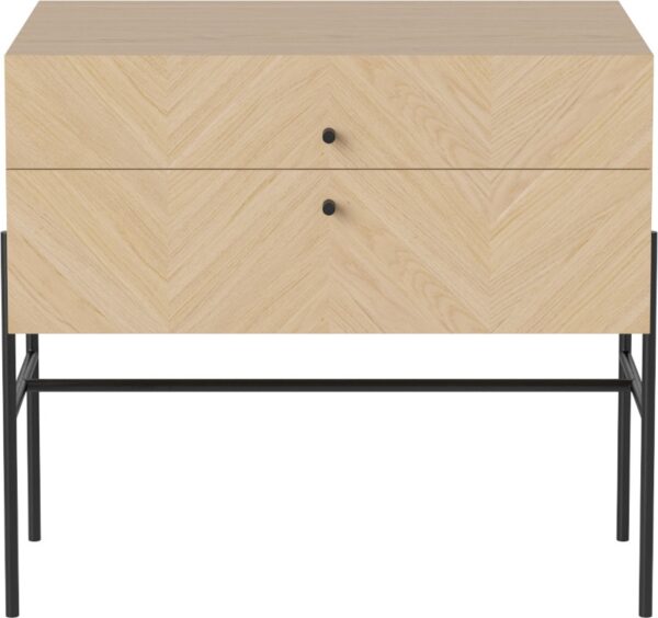 Bolia Luxe 2 Drawer Bedside Table